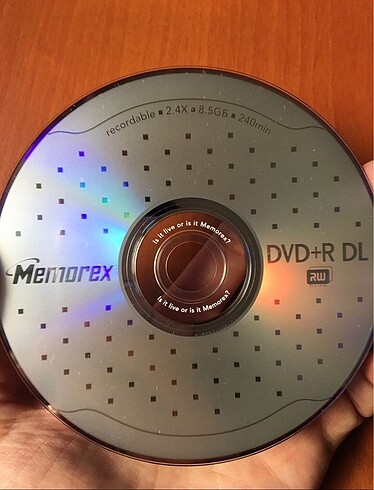 Memorex DVD+R DL (8.5 Gb) Yazılır Dvd