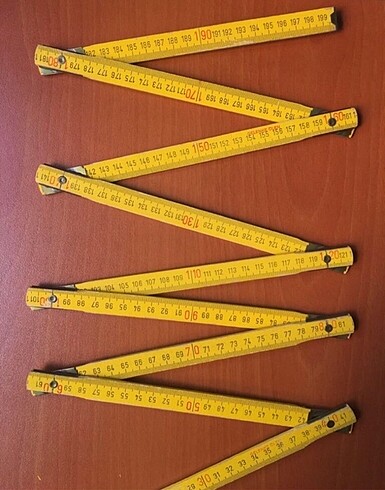 Beden sarı Renk Ahşap Alman Metresi
