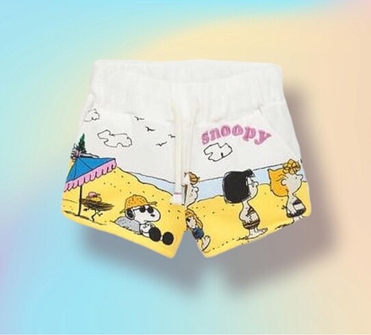 3 Yaş Beden Zara snoopy takım