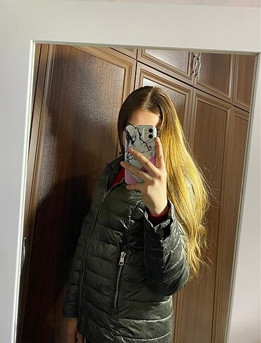 ŞİŞME MONT ASKER YEŞİLİ