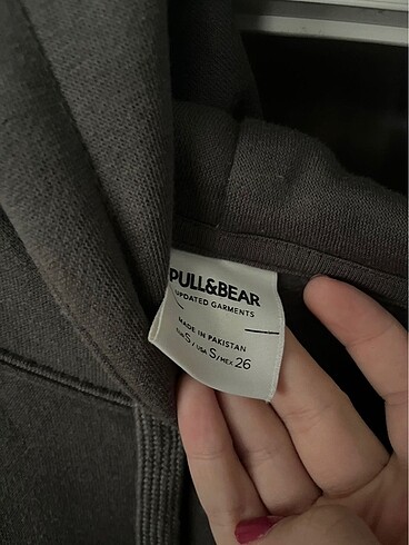 Pull and Bear PULL AND BEAR OVERSİZE SWEATSHİRT