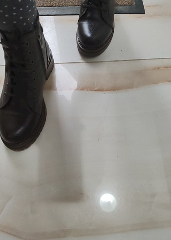 Deri Acı Kahve Postal Kadın bot - Görsel 7