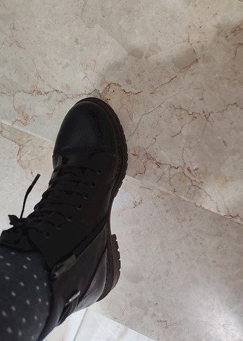 Deri Acı Kahve Postal Kadın bot - Görsel 9