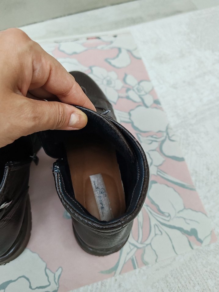 Deri Acı Kahve Postal Kadın bot - Görsel 5