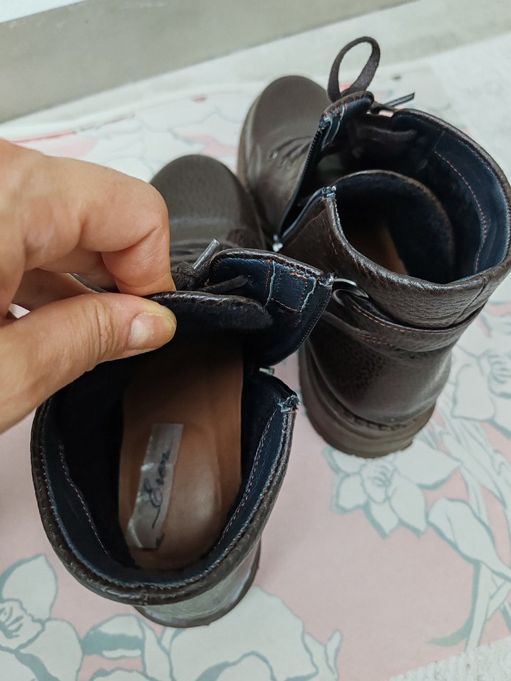 Deri Acı Kahve Postal Kadın bot - Görsel 4