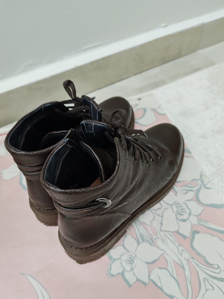 Deri Acı Kahve Postal Kadın bot - Görsel 2