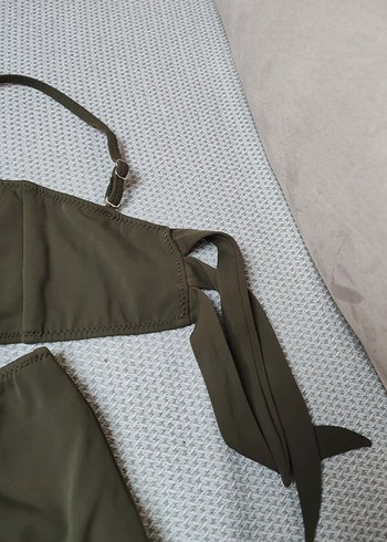 Kadın Haki Midi Bikini Takımı - Görsel 3