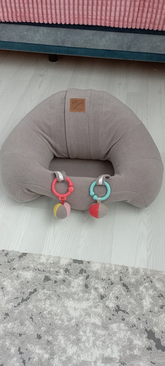 Gri Desensiz Hamile ve Emzirme Yastığı - Görsel 2