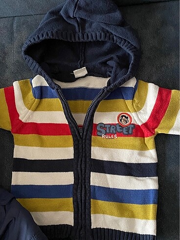3-6 Ay Beden Bebek Mont Hırka