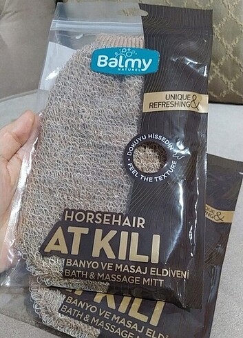 At kılı banyo kesesi 