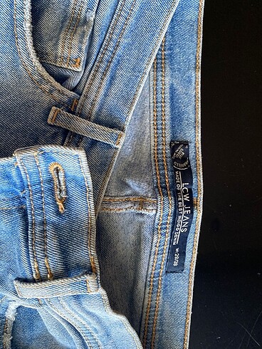 28 Beden mavi Renk Kot pantalon