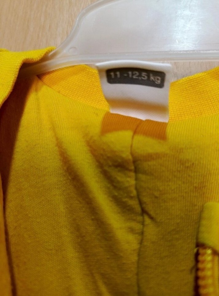 Uzun Kollu Sarı Desenli Bebek Tulumu - Görsel 2