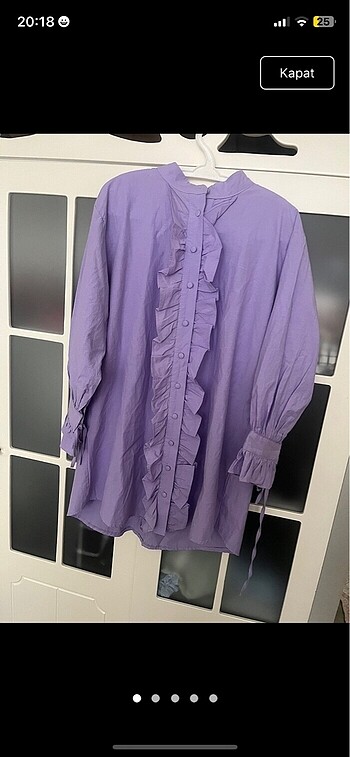 Poplin Tunik gömlek
