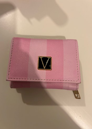 Pastel Pembe Deri Kadın Cüzdan