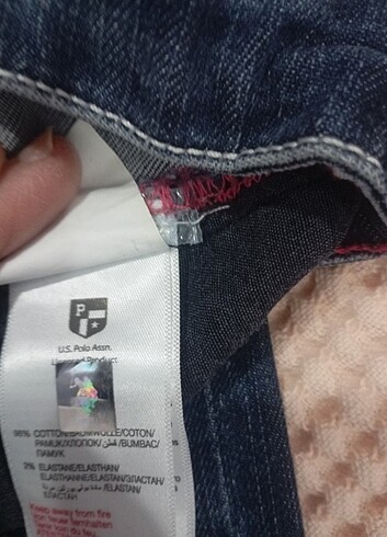 U.S Polo Assn. Polo Jean pantolon hiç giyilmedi