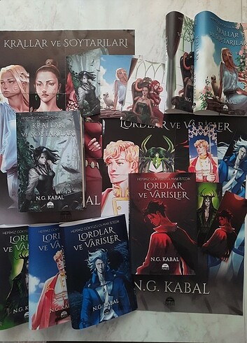 Krallar ve soytarıları- lordlar ve varisler kutulu set