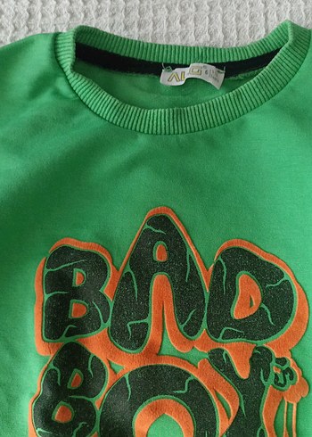 Erkek Çocuk Renkli Baskılı Sweatshirt ikili - Görsel 7