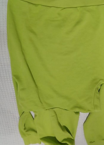 Genç Erkek Yeşil Fermuarlı Sweatshirt modeli ikili takım - Görsel 6