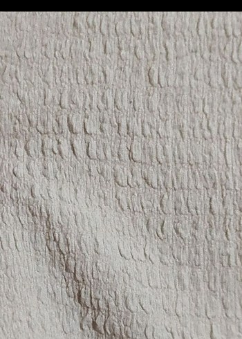 Kadın Beyaz Piliseli Pamuk Pantolon - Görsel 7