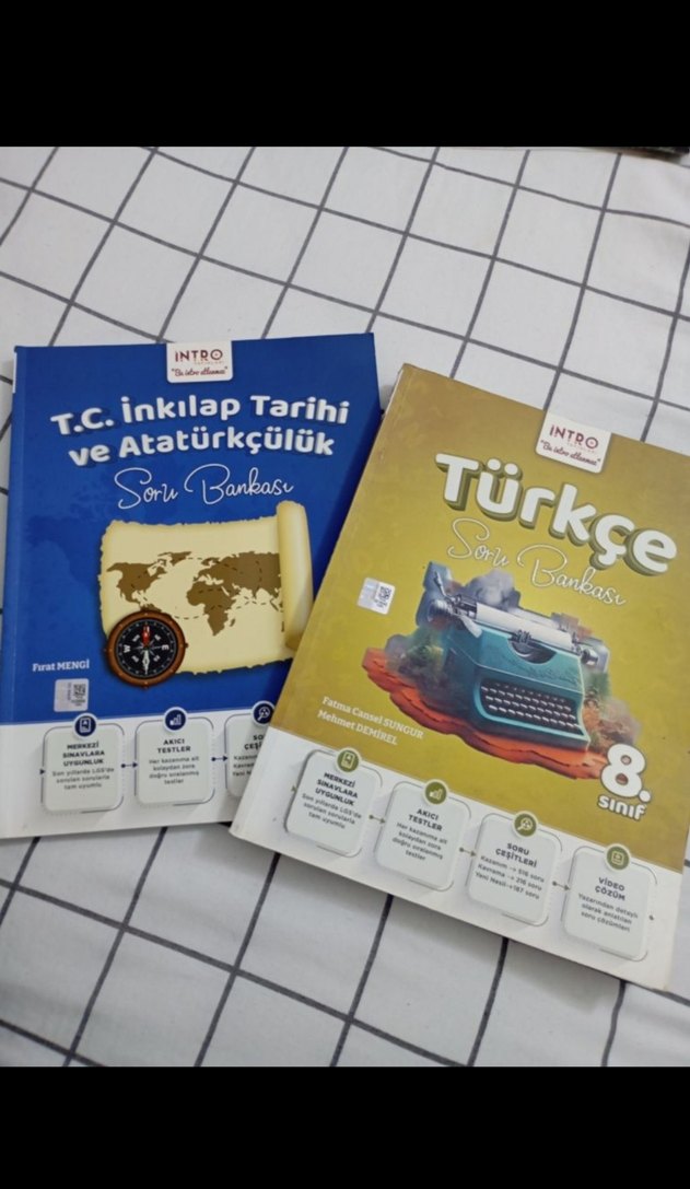 8. Sınıf Tarih ve Türkçe Soru Bankaları - Görsel 3