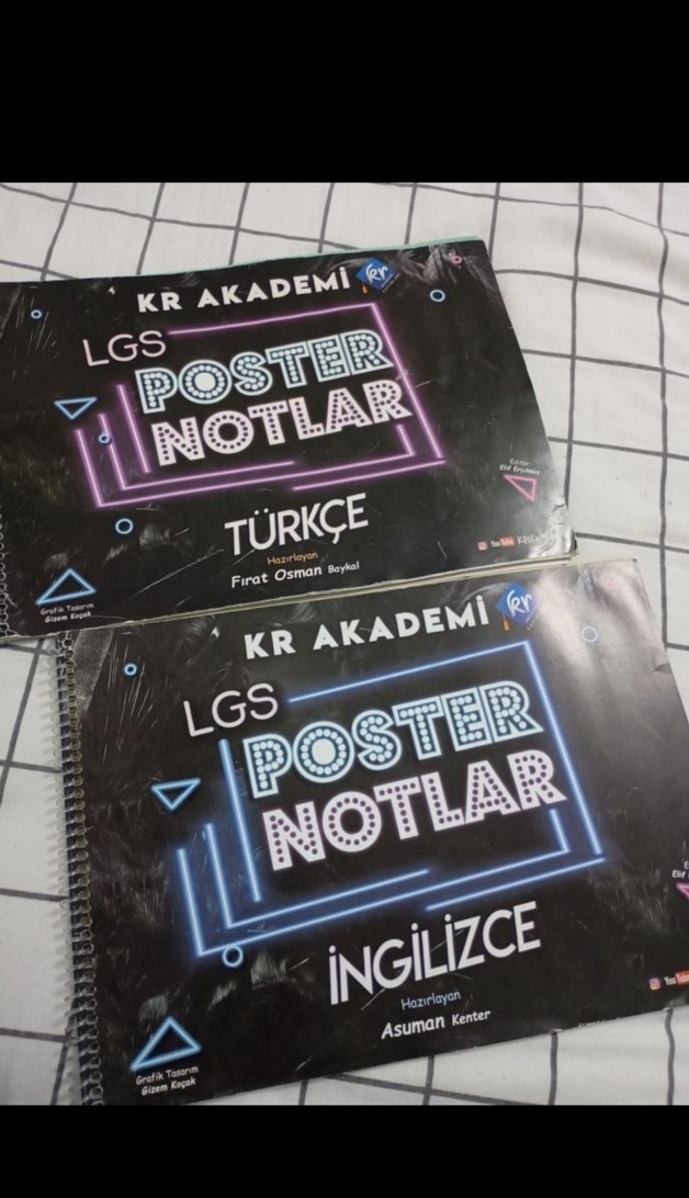 LGS Poster Notlar Türkçe ve İngilizce - Görsel 5