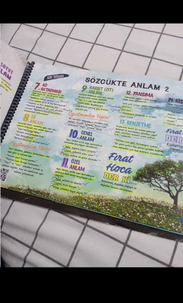 LGS Poster Notlar Türkçe ve İngilizce - Görsel 3