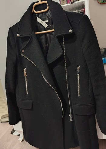 Siyah kaşe kaban - Görsel 2