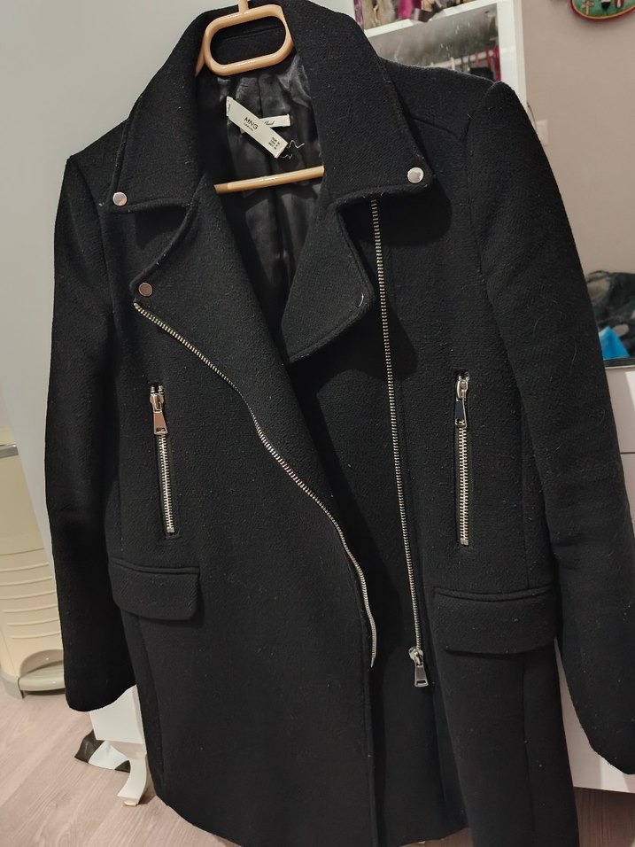 Siyah kaşe kaban - Görsel 2