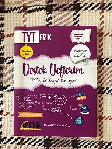 TYT FİZİK DESTEK DEFTERİ