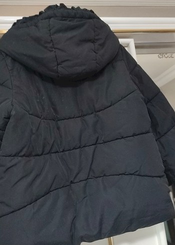 Siyah  Kışlık Mont - Görsel 4