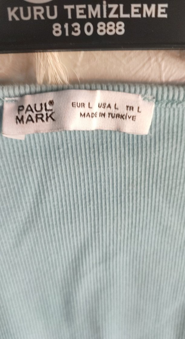 Mavi Kadın Kolsuz Atlet - Görsel 2