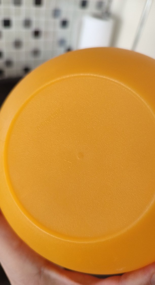 Sarı Plastik Kapaklı Tupperware Saklama Kabı - Görsel 2