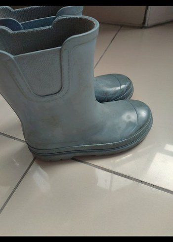 Mavi Gri Çocuk Lastik Bot - Görsel 3