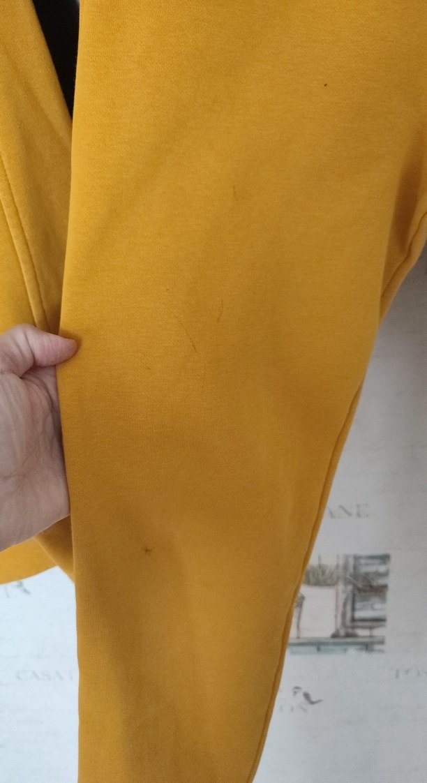 Sarı kız çocuk Kapüşonlu Eşofman Takımı - Görsel 4