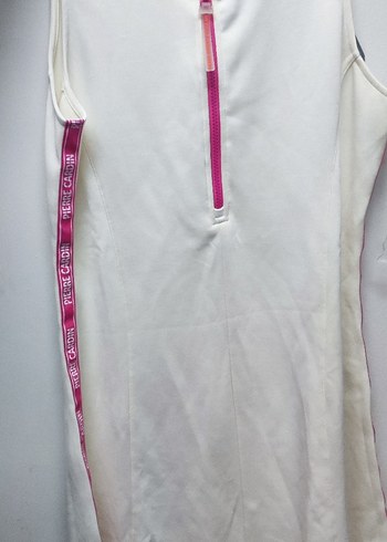 Acil 

Beyaz V Yakalı Spor Midi Elbise - Görsel 7