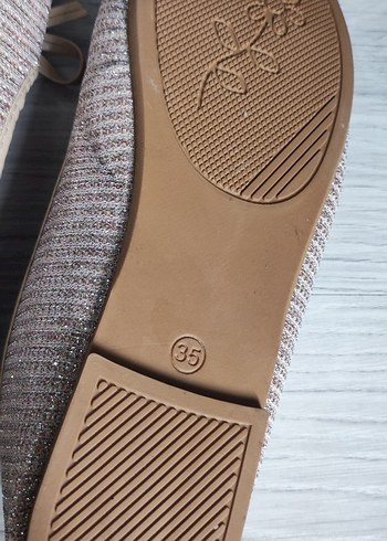 Bej Parlak Yılan Desenli çocuk  Babet - Görsel 4