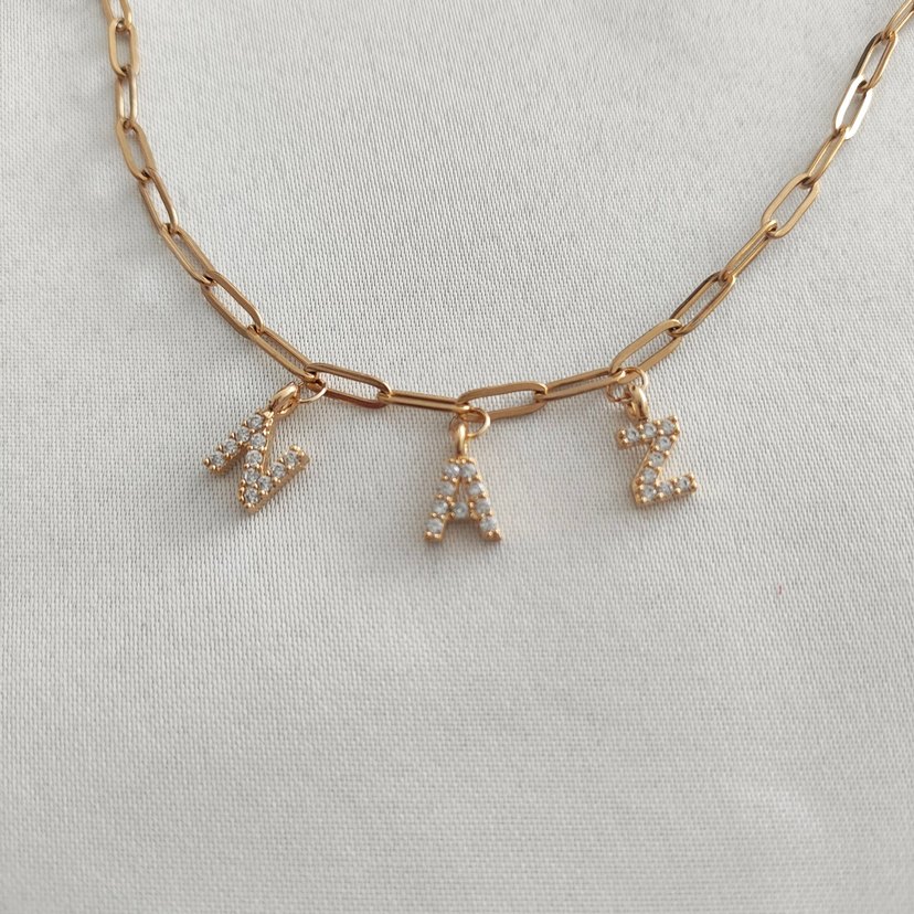 Çelik İsim Kolye - Görsel 2