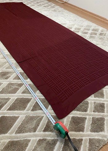 İmannoor bordo şal - Görsel 3