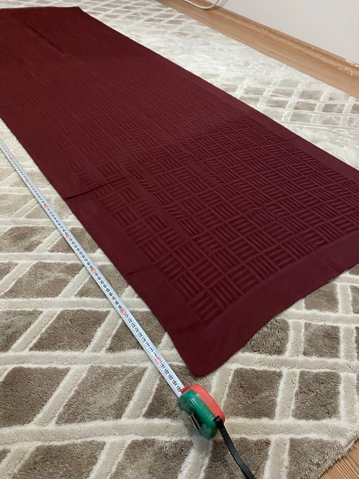 İmannoor bordo şal - Görsel 3