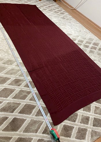 İmannoor bordo şal - Görsel 3