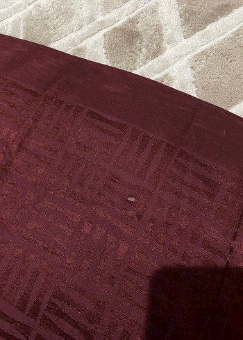 İmannoor bordo şal - Görsel 5