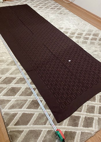 İmannoor şal kahverengi - Görsel 3