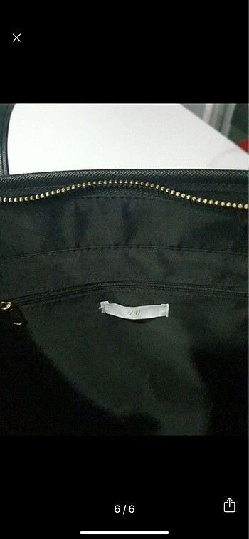  Beden siyah Renk H&M büyük çanta