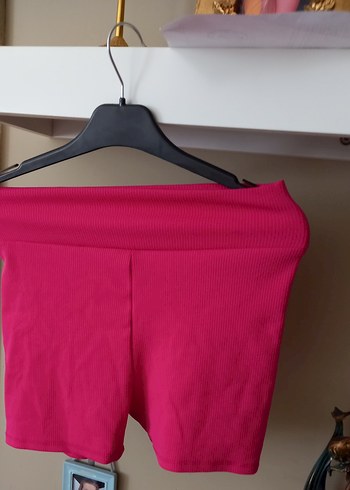 Pembe  Şort - Görsel 2