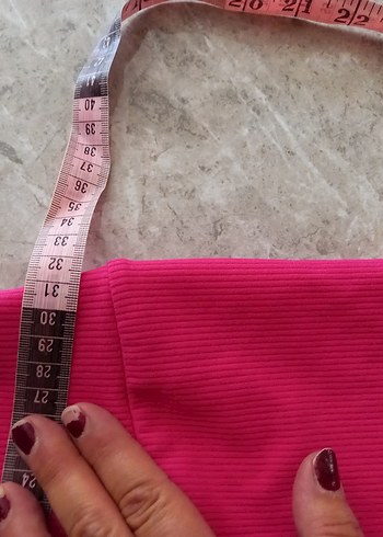 Pembe  Şort - Görsel 4