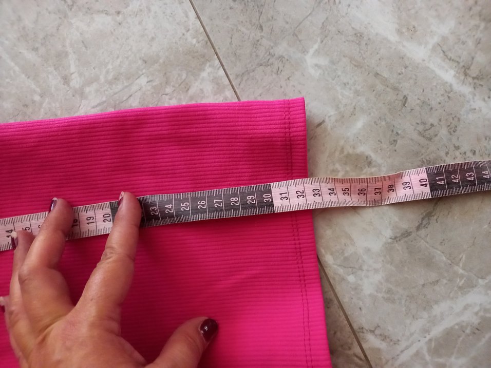 Pembe  Şort - Görsel 3