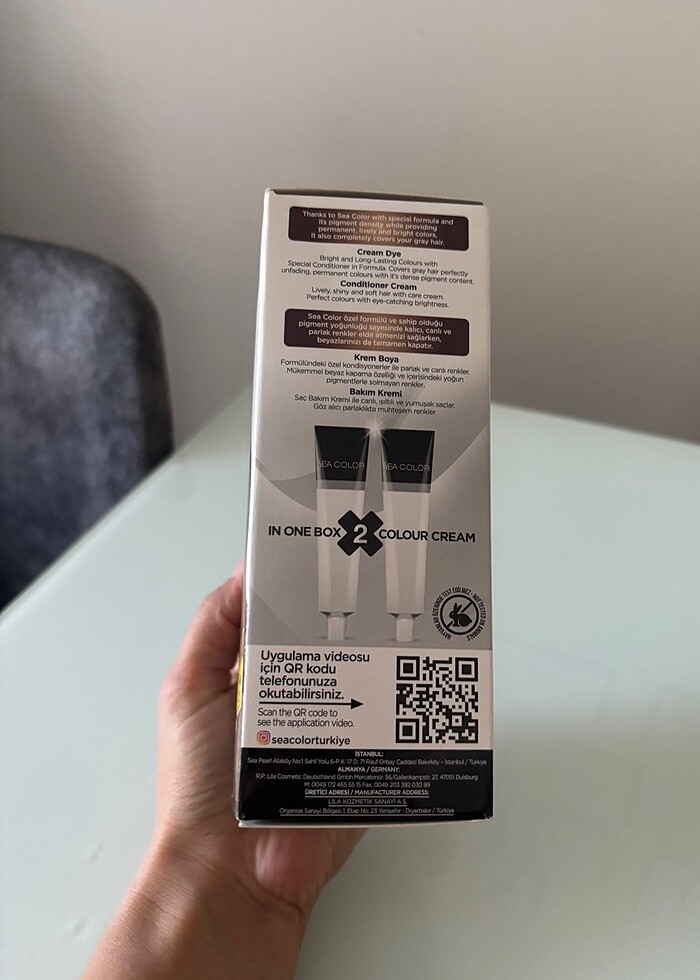 Sea color sac bayası çikolata kahve - Görsel 3