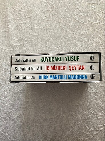 Sabahattin Ali 3?lü kitabı/KUYUCAKLI YUSUF/ İÇİMİZDEKİ ŞEYTAN/KÜ