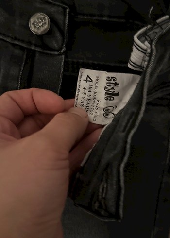 Diğer Gri Erkek Çocuk Kot Pantolon