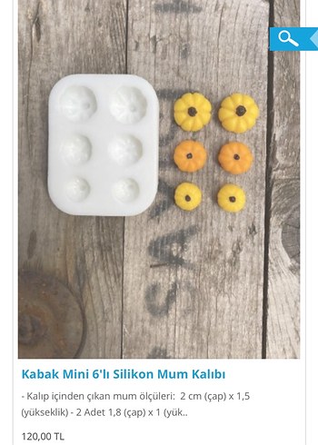 Atıştırmalık Temalı 12'li Silikon Mum Kalıbı - Görsel 6